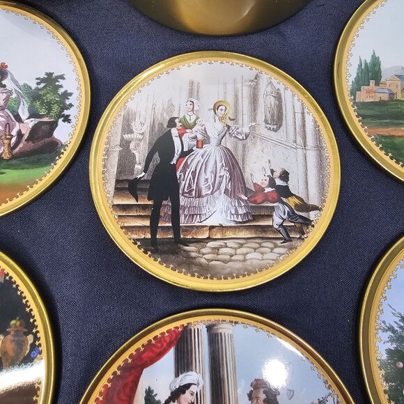 Au Bain Marie French Coasters in Tin - Picture 7 of 13